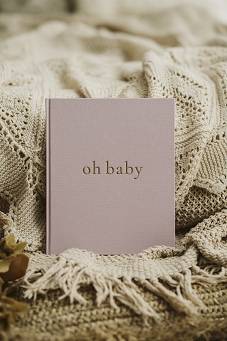 Pamiętnik dziecka – oh baby Powder Pink Mommy Planner