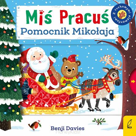 Miś Pracuś. Pomocnik Mikołaja - Wydawnictwo Wilga