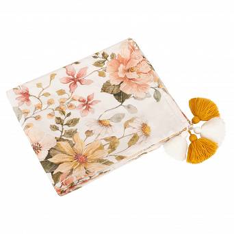Otulacz bambusowy "M” 120x100cm Vintage Bloom Samiboo