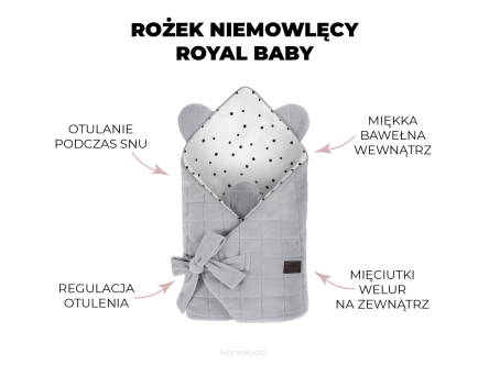 Rożek Niemowlęcy Royal Baby Sand Sleepee