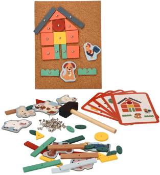 Przybijanka korkowa przygoda na farmie Adam Toys