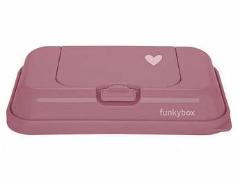Pojemnik na chusteczki To Go, Punch Pink Little Heart Funkybox - 