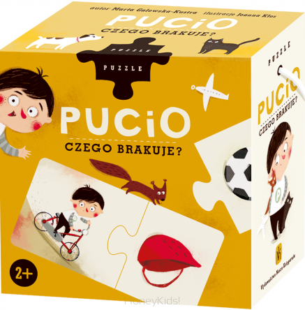 Puzzle Pucio. Czego brakuje? - Wydawnictwo Nasza Księgarnia