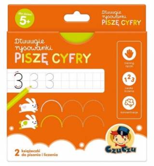 Dłuuugie rysowanki, Piszę cyfry  Wiek: 5+ CzuCzu