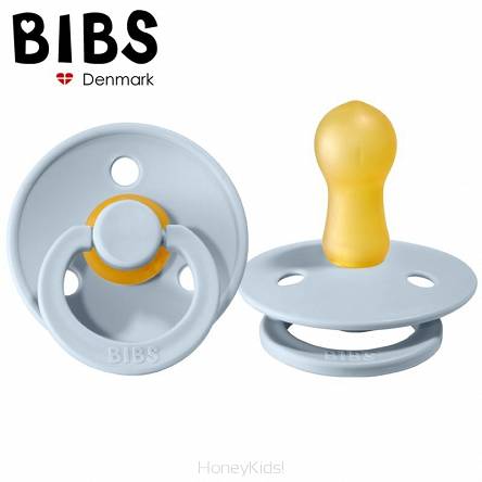 BIBS BABY BLUE Smoczek Uspokajający Kauczuk Hevea Bibs