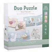 Duo puzzle Flowers & Butterflies Little Dutch