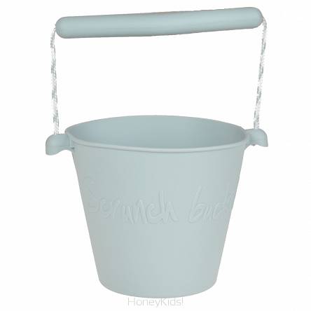 Składane wiaderko do wody i piasku Bucket - Błękitny Scrunch 