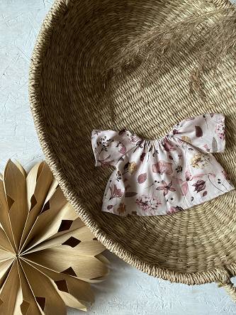 Bluzeczka dla lalki Miniland 38 cm różowe kwiatki Tadaaam