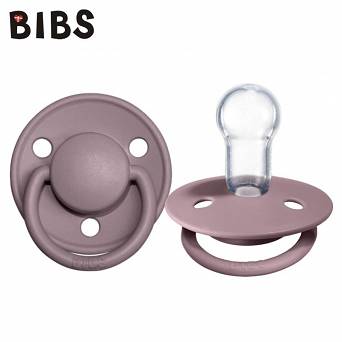 BIBS DE LUX HEATHER ONE SIZE Smoczek uspokajający silikonowy