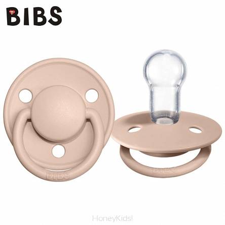 BIBS DE LUX BLUSH ONE SIZE Smoczek uspokajający silikonowy